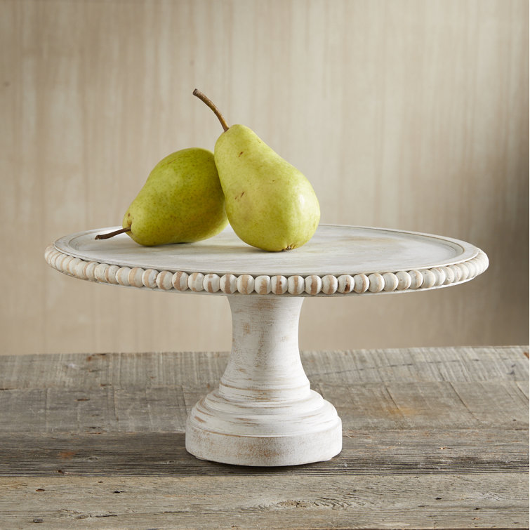 Mud Pie™ Classic Home Beaded Cake Stand Wayfair